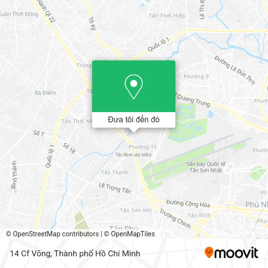 Bản đồ 14 Cf Võng