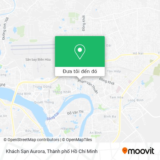 Bản đồ Khách Sạn Aurora