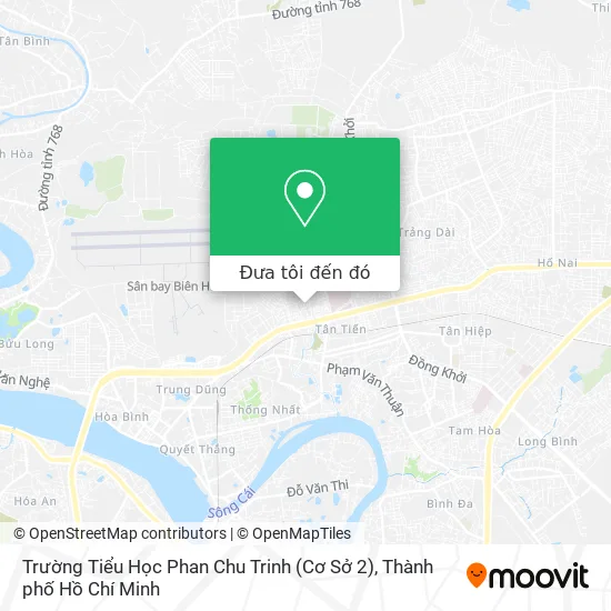 Bản đồ Trường Tiểu Học Phan Chu Trinh (Cơ Sở 2)