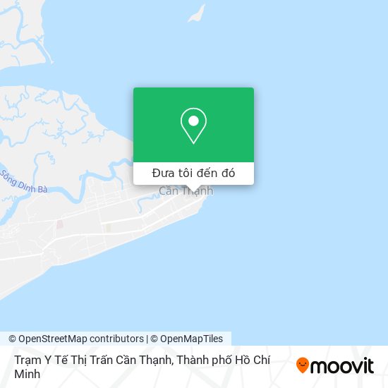 Bản đồ Trạm Y Tế Thị Trấn Cần Thạnh