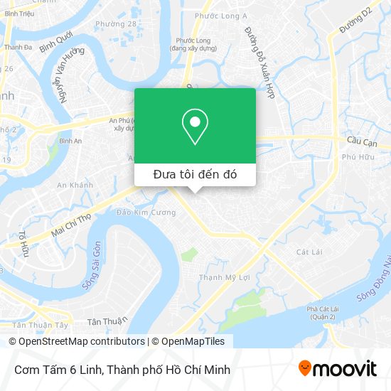 Bản đồ Cơm Tấm 6 Linh