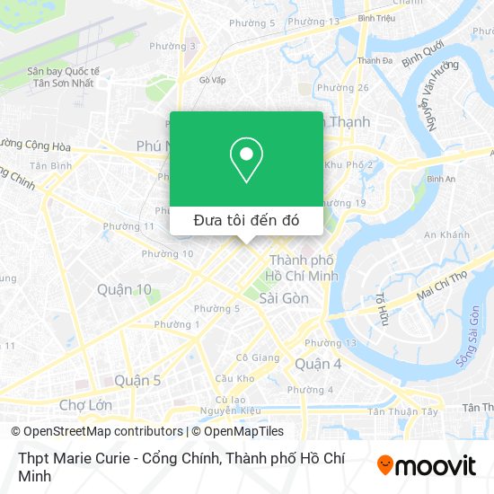 Bản đồ Thpt Marie Curie - Cổng Chính
