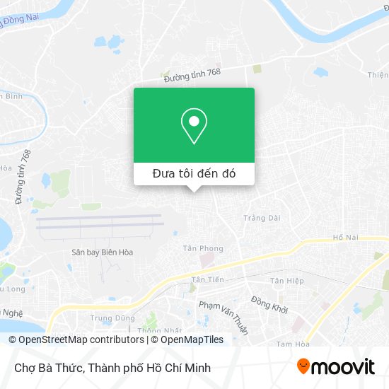 Bản đồ Chợ Bà Thức