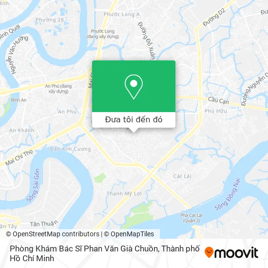 Bản đồ Phòng Khám Bác Sĩ Phan Văn Già Chuồn