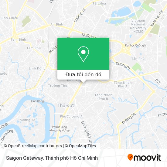 Bản đồ Saigon Gateway
