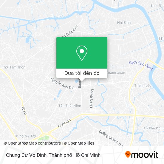 Bản đồ Chung Cư Vo Dinh