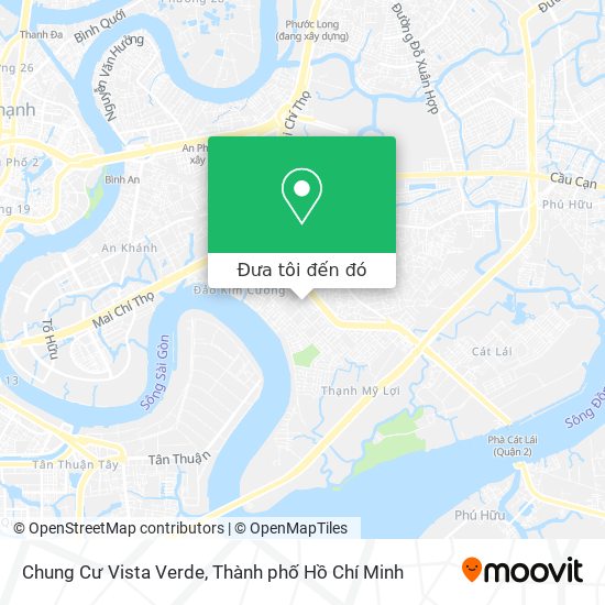 Bản đồ Chung Cư Vista Verde