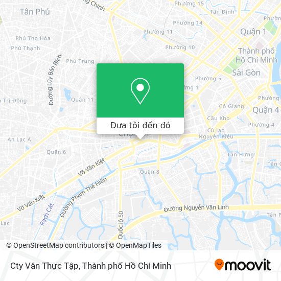 Bản đồ Cty Vân Thực Tập