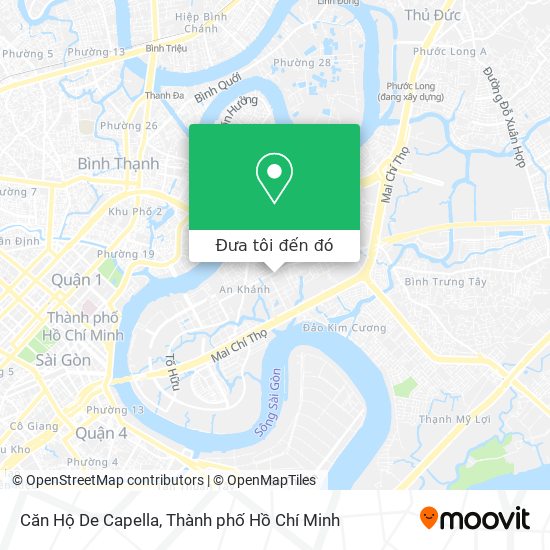 Bản đồ Căn Hộ De Capella