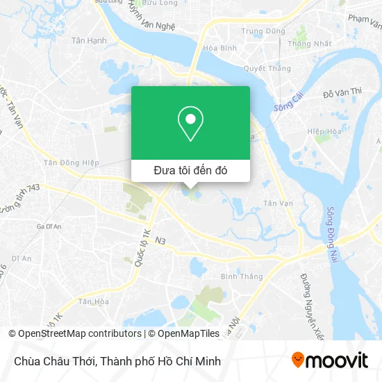 Bản đồ Chùa Châu Thới