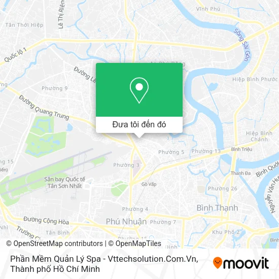 Bản đồ Phần Mềm Quản Lý Spa - Vttechsolution.Com.Vn