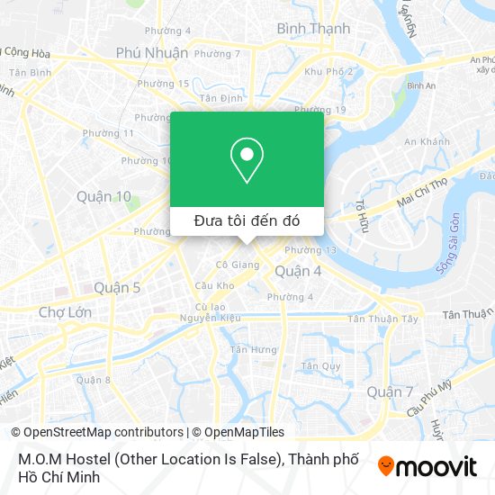 Bản đồ M.O.M Hostel (Other Location Is False)
