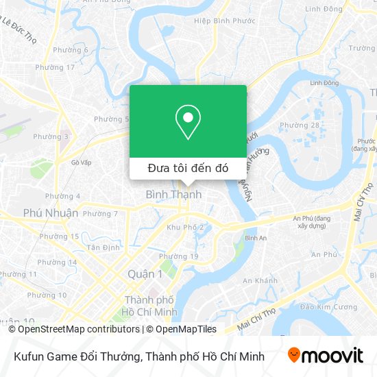 Bản đồ Kufun Game Đổi Thưởng