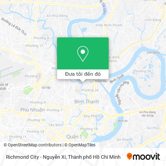 Bản đồ Richmond City - Nguyễn Xí