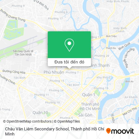 Bản đồ Châu Văn Liêm Secondary School
