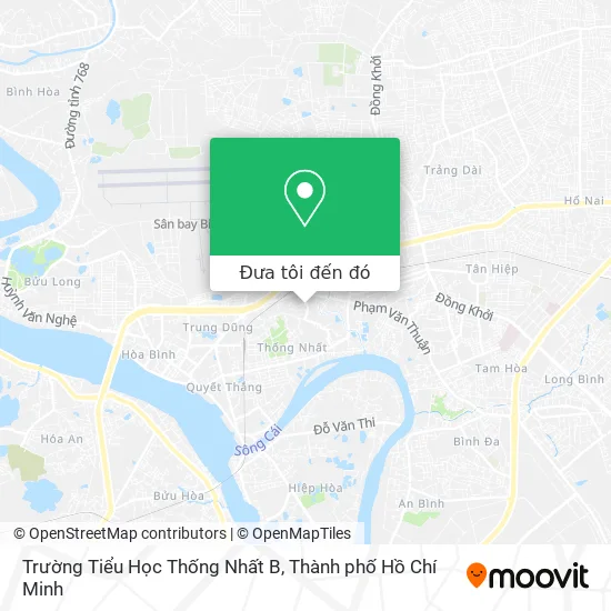 Bản đồ Trường Tiểu Học Thống Nhất B