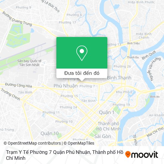 Bản đồ Trạm Y Tế Phường 7 Quận Phú Nhuận