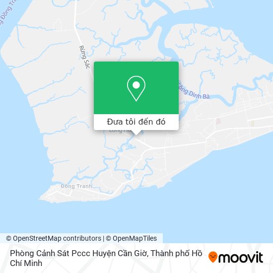 Bản đồ Phòng Cảnh Sát Pccc Huyện Cần Giờ