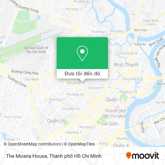 Bản đồ The Moana House