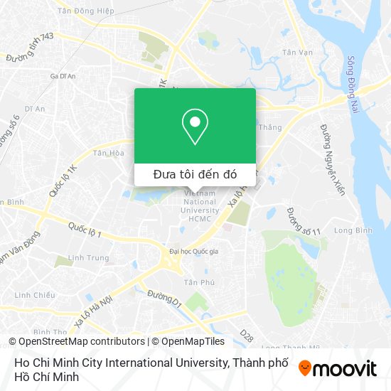 Bản đồ Ho Chi Minh City International University