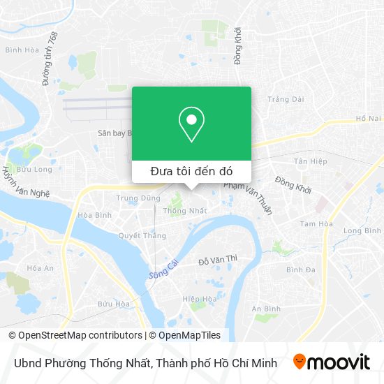Bản đồ Ubnd Phường Thống Nhất