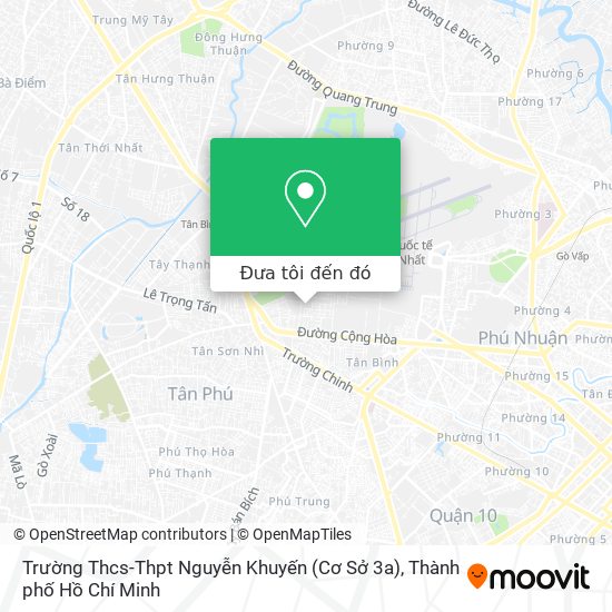 Bản đồ Trường Thcs-Thpt Nguyễn Khuyến (Cơ Sở 3a)