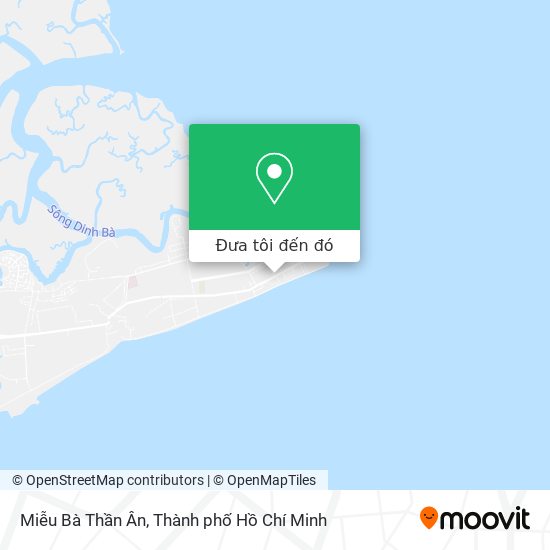 Bản đồ Miễu Bà Thần Ân