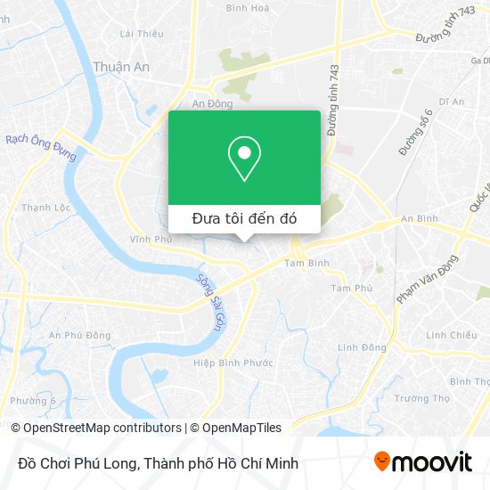 Bản đồ Đồ Chơi Phú Long