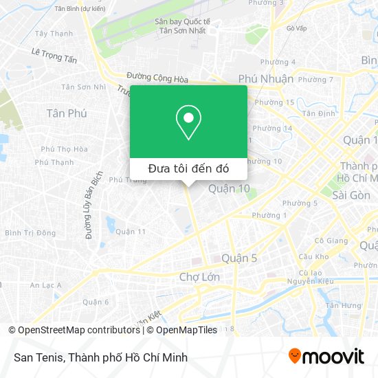 Bản đồ San Tenis