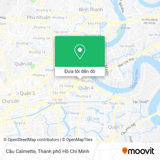 Bản đồ Cầu Calmette