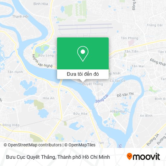 Bản đồ Bưu Cục Quyết Thắng