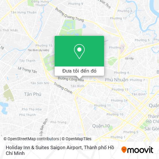 Bản đồ Holiday Inn & Suites Saigon Airport
