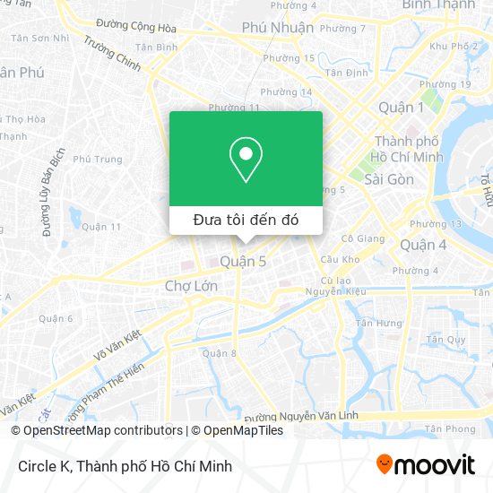 Bản đồ Circle K