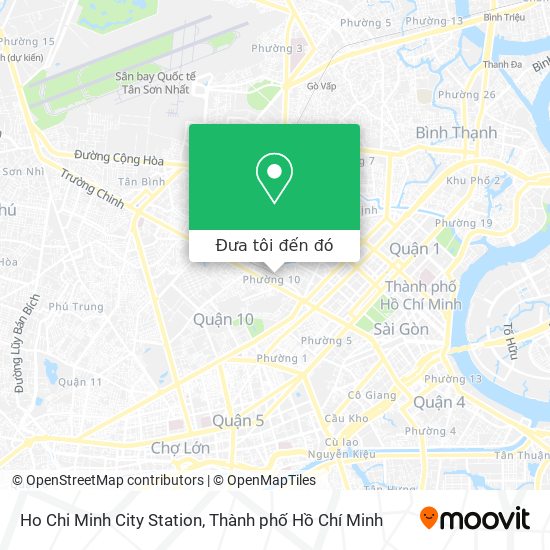 Bản đồ Ho Chi Minh City Station