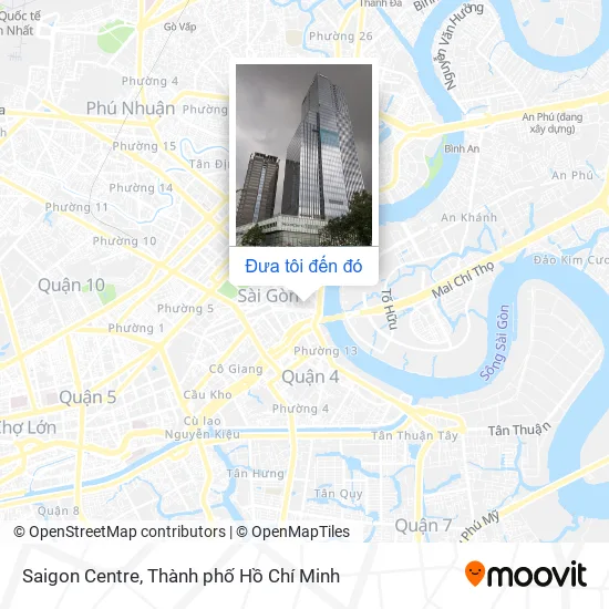 Bản đồ Saigon Centre