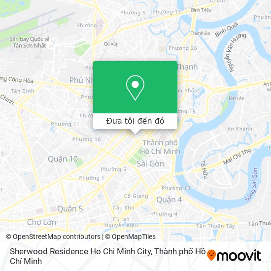 Bản đồ Sherwood Residence Ho Chi Minh City