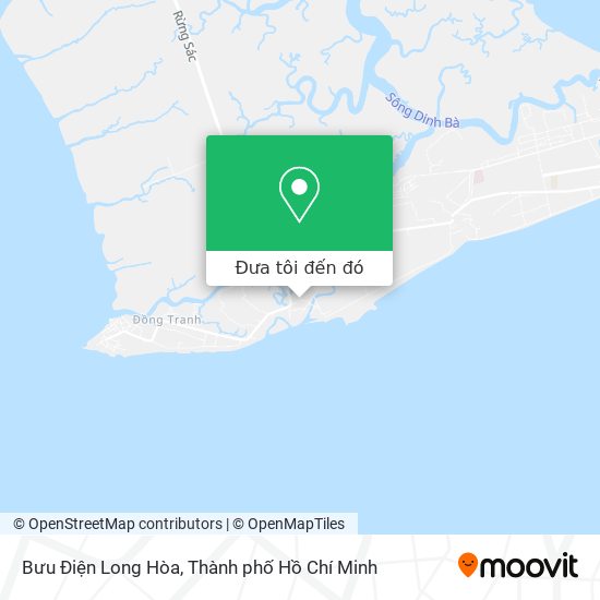 Bản đồ Bưu Điện Long Hòa