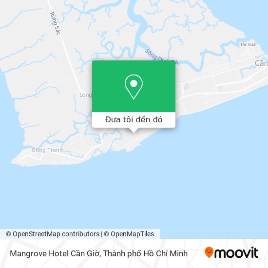 Bản đồ Mangrove Hotel Cần Giờ