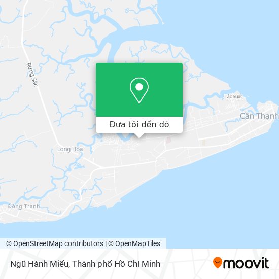 Bản đồ Ngũ Hành Miếu