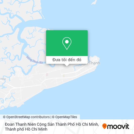 Bản đồ Đoàn Thanh Niên Cộng Sản Thành Phố Hồ Chí Minh