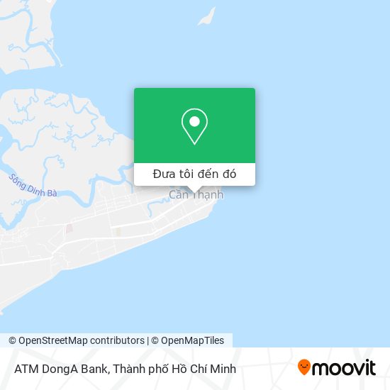 Bản đồ ATM DongA Bank