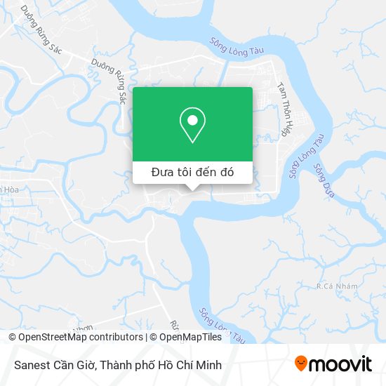 Bản đồ Sanest Cần Giờ