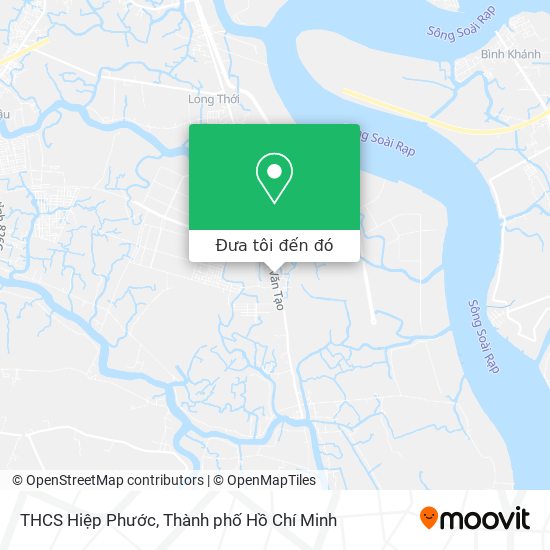 Bản đồ THCS Hiệp Phước