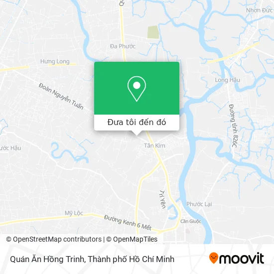 Bản đồ Quán Ăn Hồng Trinh