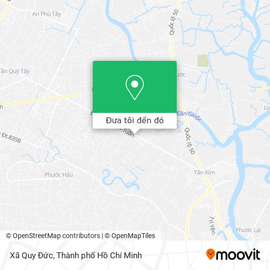 Bản đồ Xã Quy Đức