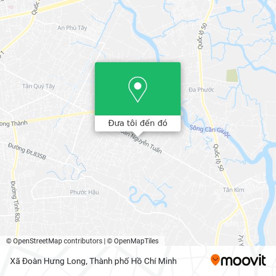 Bản đồ Xã Đoàn Hưng Long