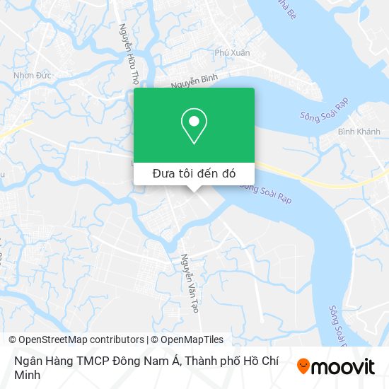Bản đồ Ngân Hàng TMCP Đông Nam Á