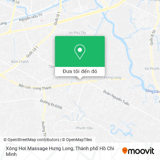 Bản đồ Xông Hơi Massage Hưng Long