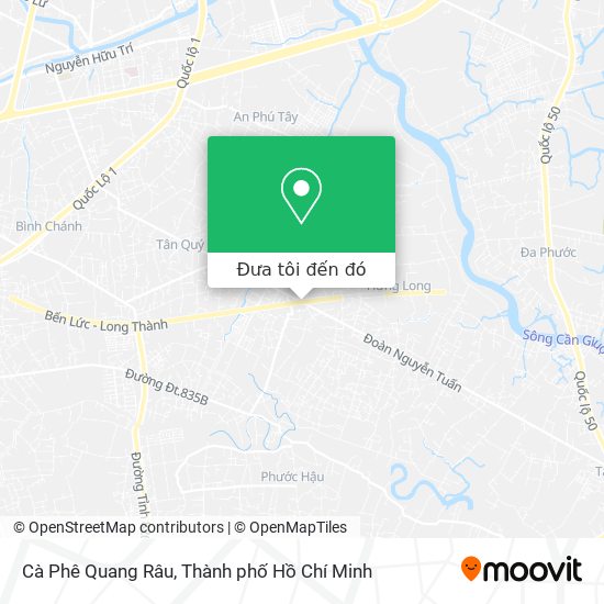 Bản đồ Cà Phê Quang Râu