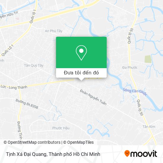 Bản đồ Tịnh Xá Đại Quang